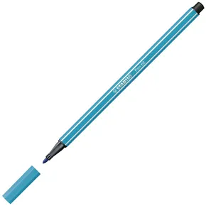 Marker fibrowy premium - STABILO Pen 68 - 1 szt. - jasnoniebieski